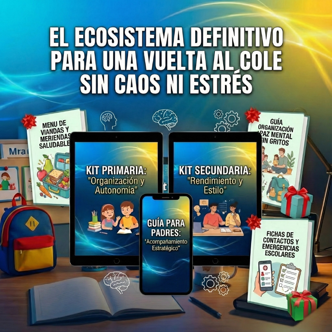 Ecosistema definitivo para una vuelta al cole sin CAOS ni ESTRÉS